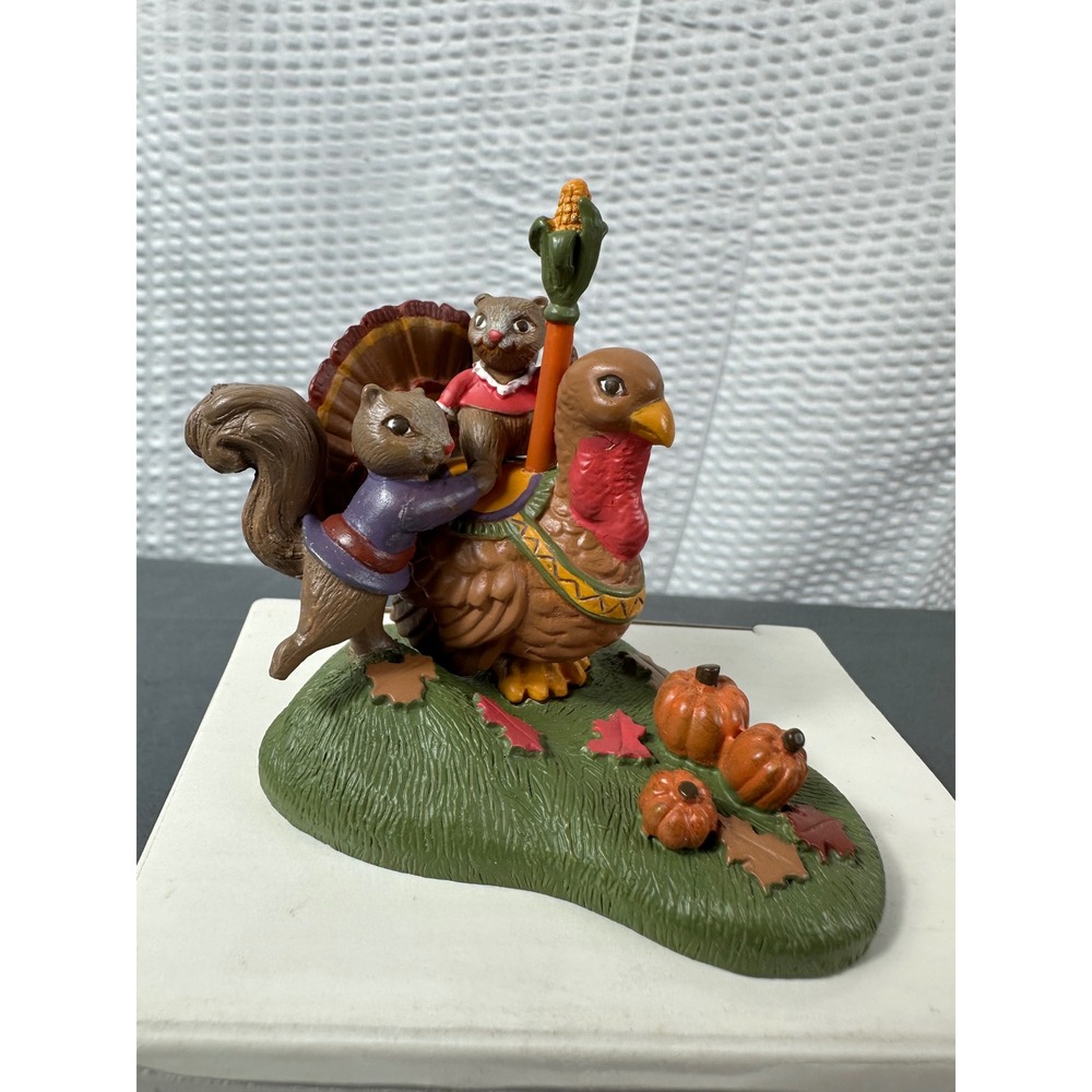 Avon Carousel Wonderland Miniatures Collection Hold on Tight Kathy JEFFERS 1993